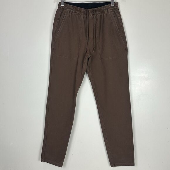 LULULEMON Utilitech Pull-On Classic-Fit Pant 30" Dark Mocha Tapered Fit Men's M - Picture 1 of 10